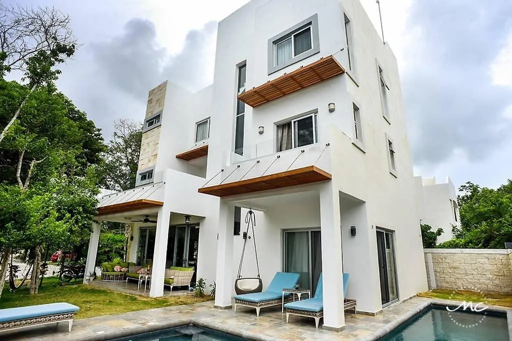 Puerto Morelos, Villa Mimi, Private Pool Mexiko